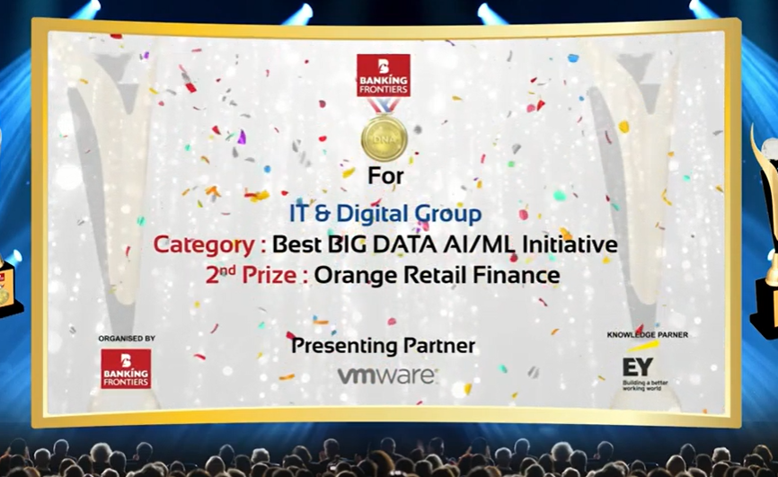 Best Big Data AI ML Initiative Orange Retail Finance