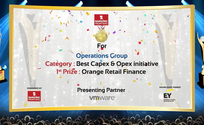 Best Capex to Opex Initiative Orange Retail Finance