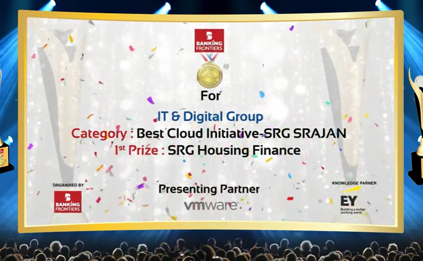 Best Cloud Initiative SRG Housing Finance