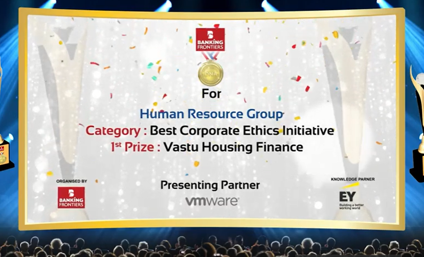 Best Corporate Ethics Initiative Vastu Housing Finance