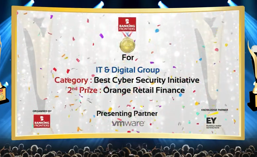 Best Cyber Security Initiative Orange Retail Finance