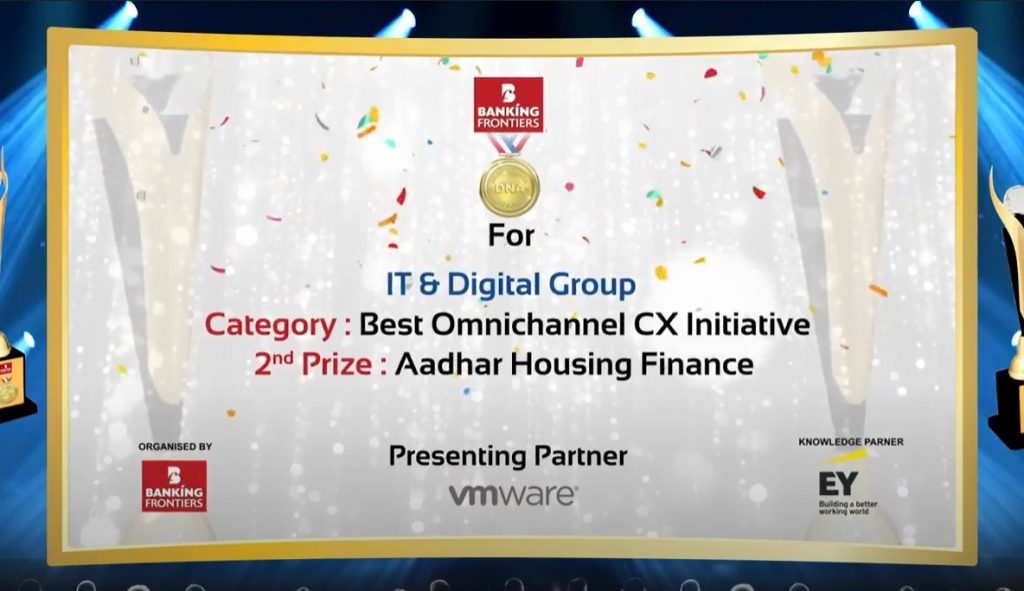 Best Omnichannel CX Initiative Aadhar Housing Finance