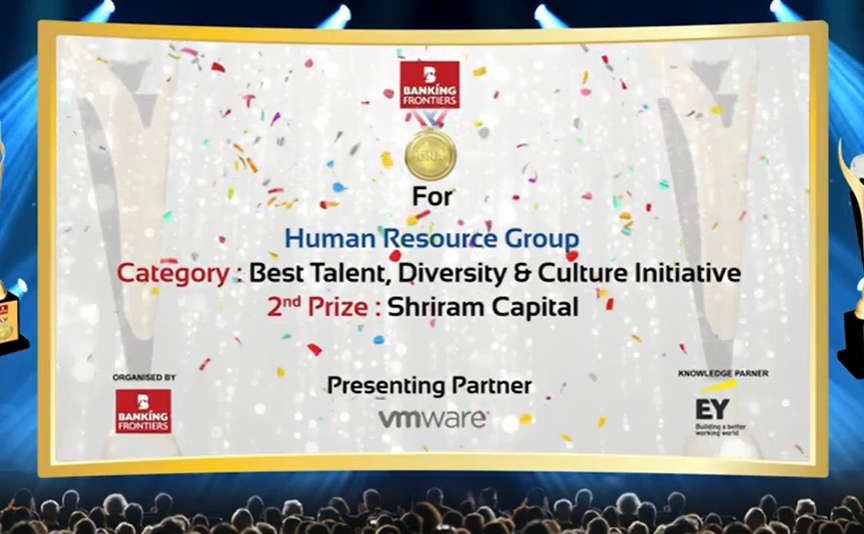 Best Talent, Diversity & Culture Initiative Shriram Capital