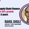 Supply Chain Finance: 35-50% growth in 3 years