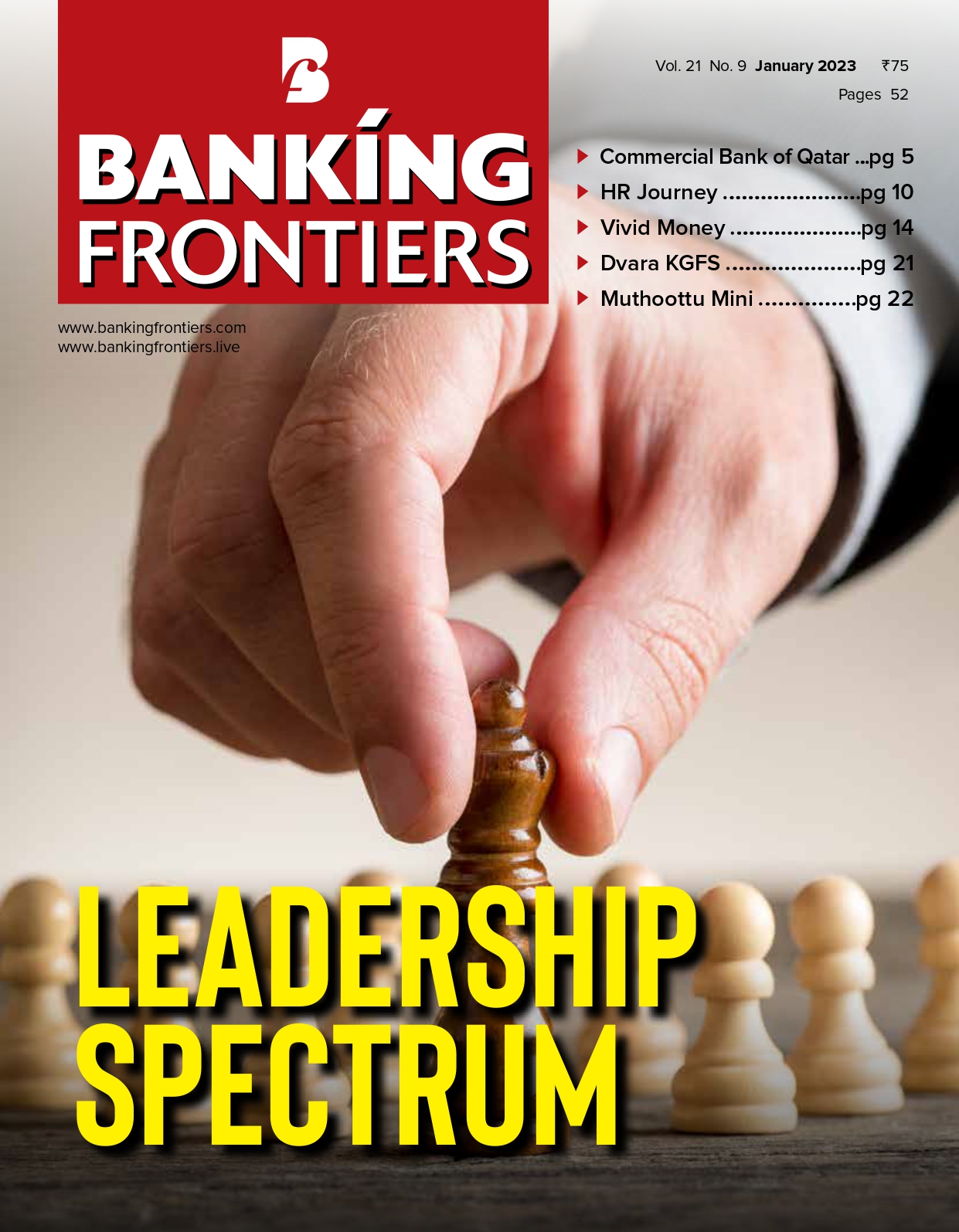 Banking Frontiers January 2023 Issue-leadership Spectrum