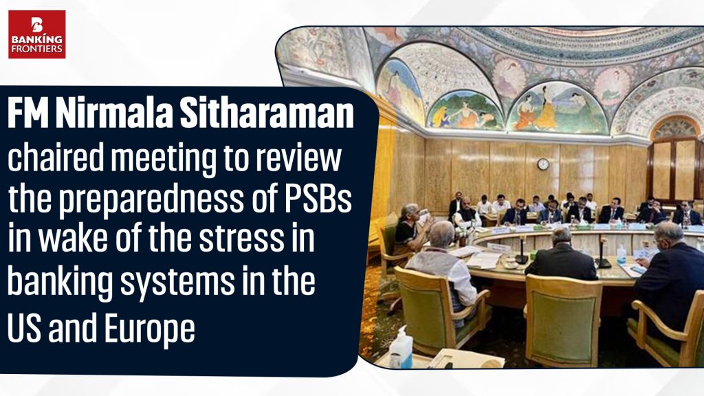 Finance Nirmala Sitharaman stated that Public sector banks should remain careful about the interest rate risks and regularly undertake stress tests