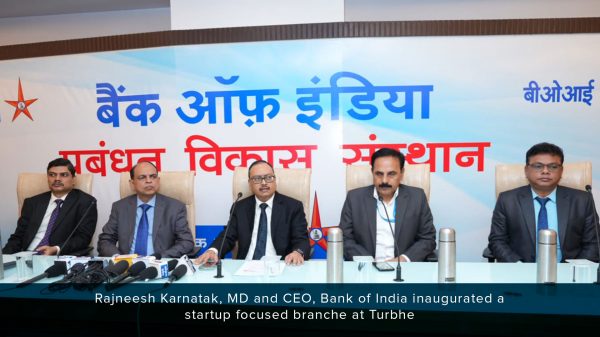 Bank of India launches 3 startup focused branches