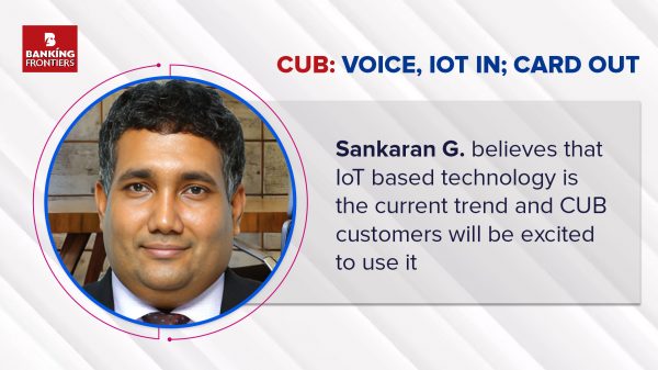 CUB: Voice, IoT in; Card out