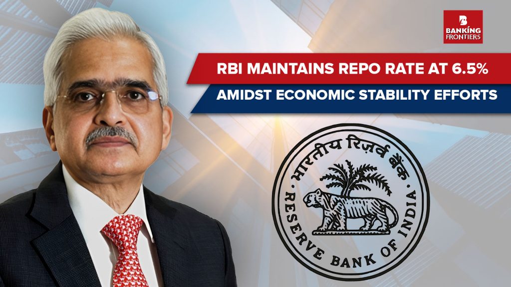 RBI maintains repo rate at 6.5% amidst economic stability efforts